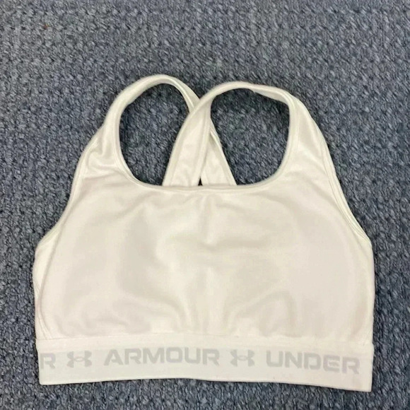 Under Armor Women's Armour® Mid Crossback Sports Bra - Picture 1 of 8